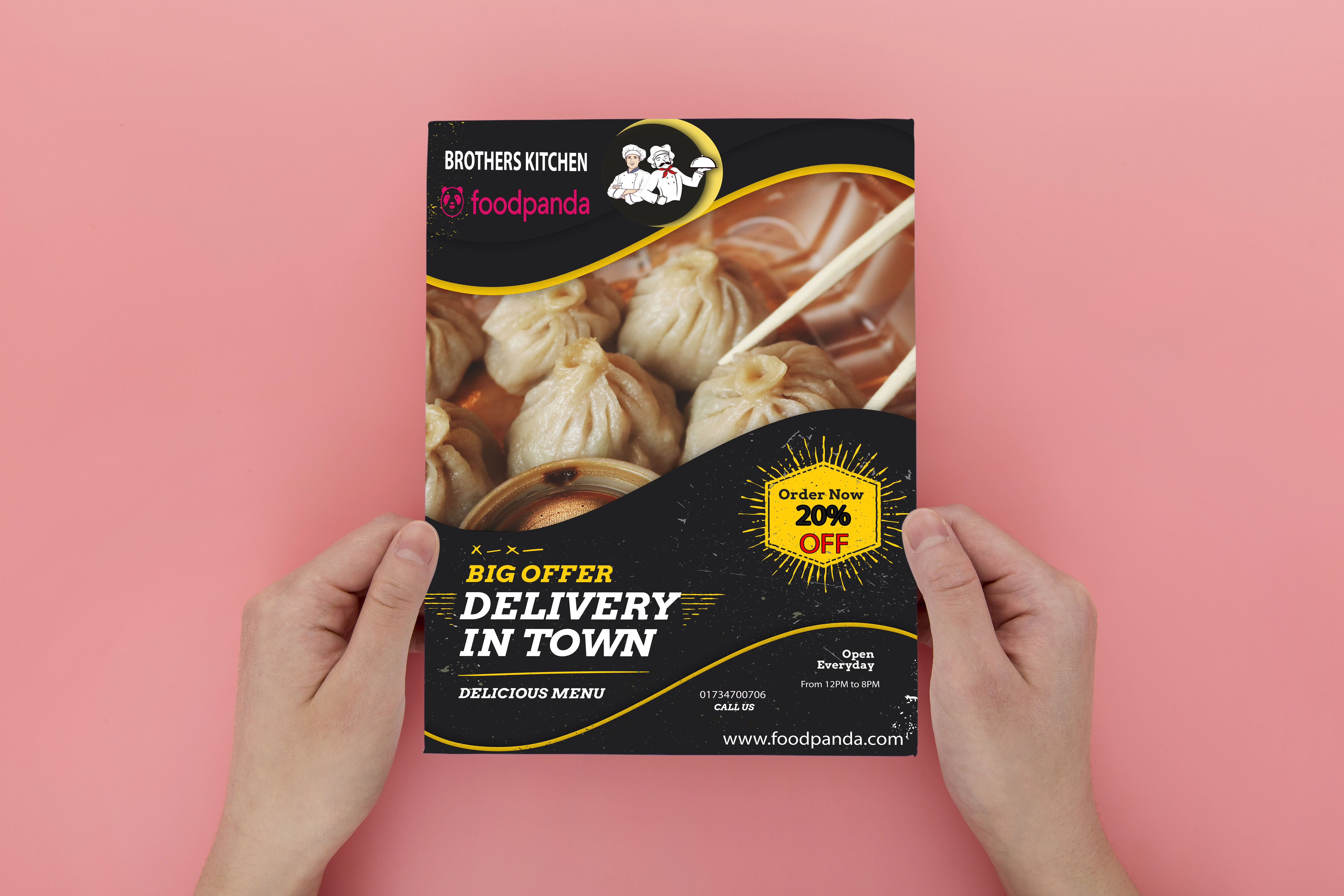 Professional business flyer design