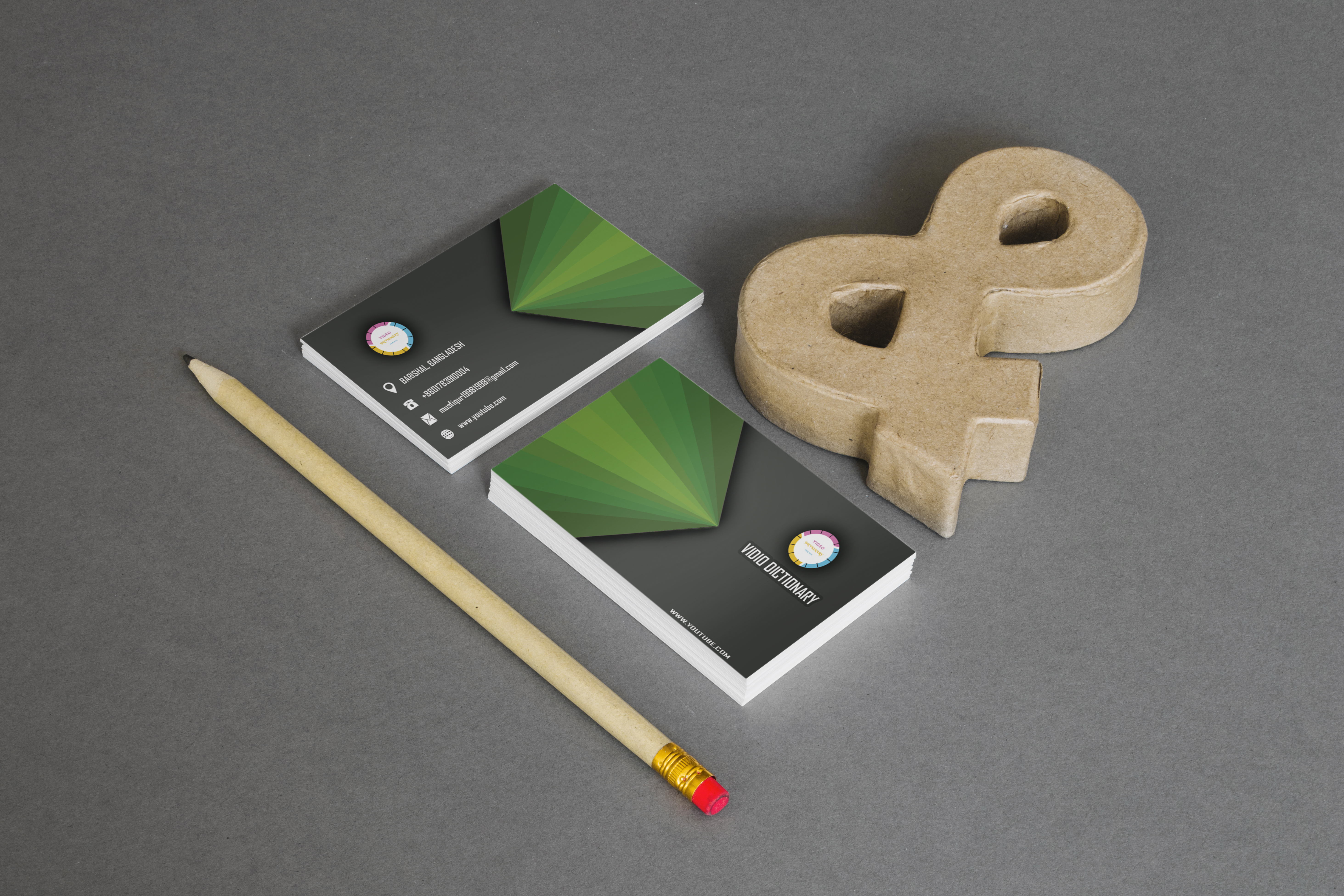 I will do professional, minimalist, stylish Business card for you at