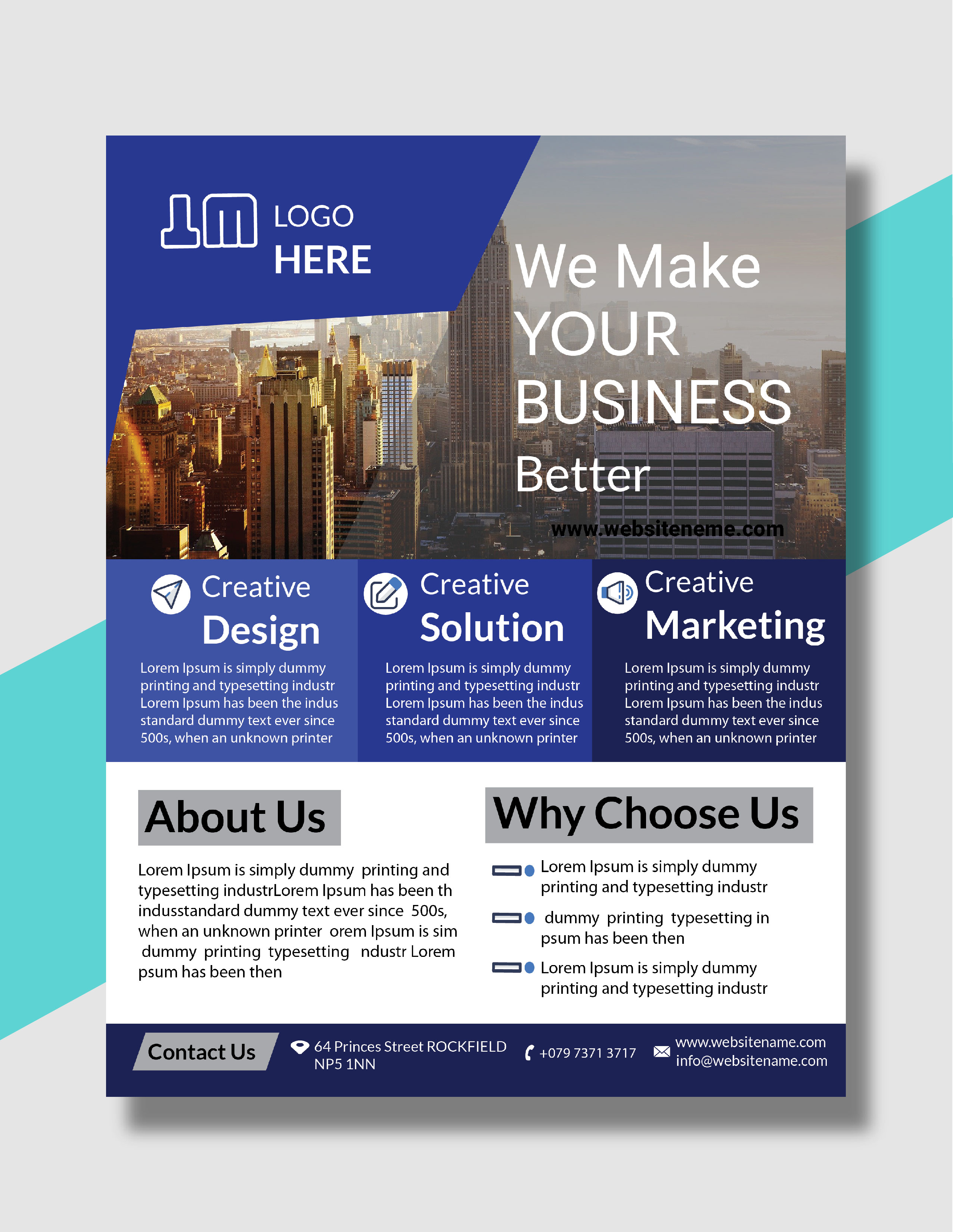 I will Provide Creative Flyer Design in 24 hours 