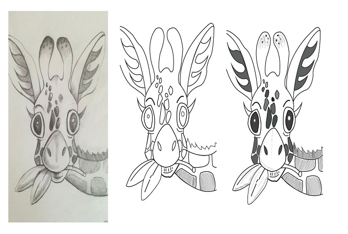 I will convert your own sketch to vector