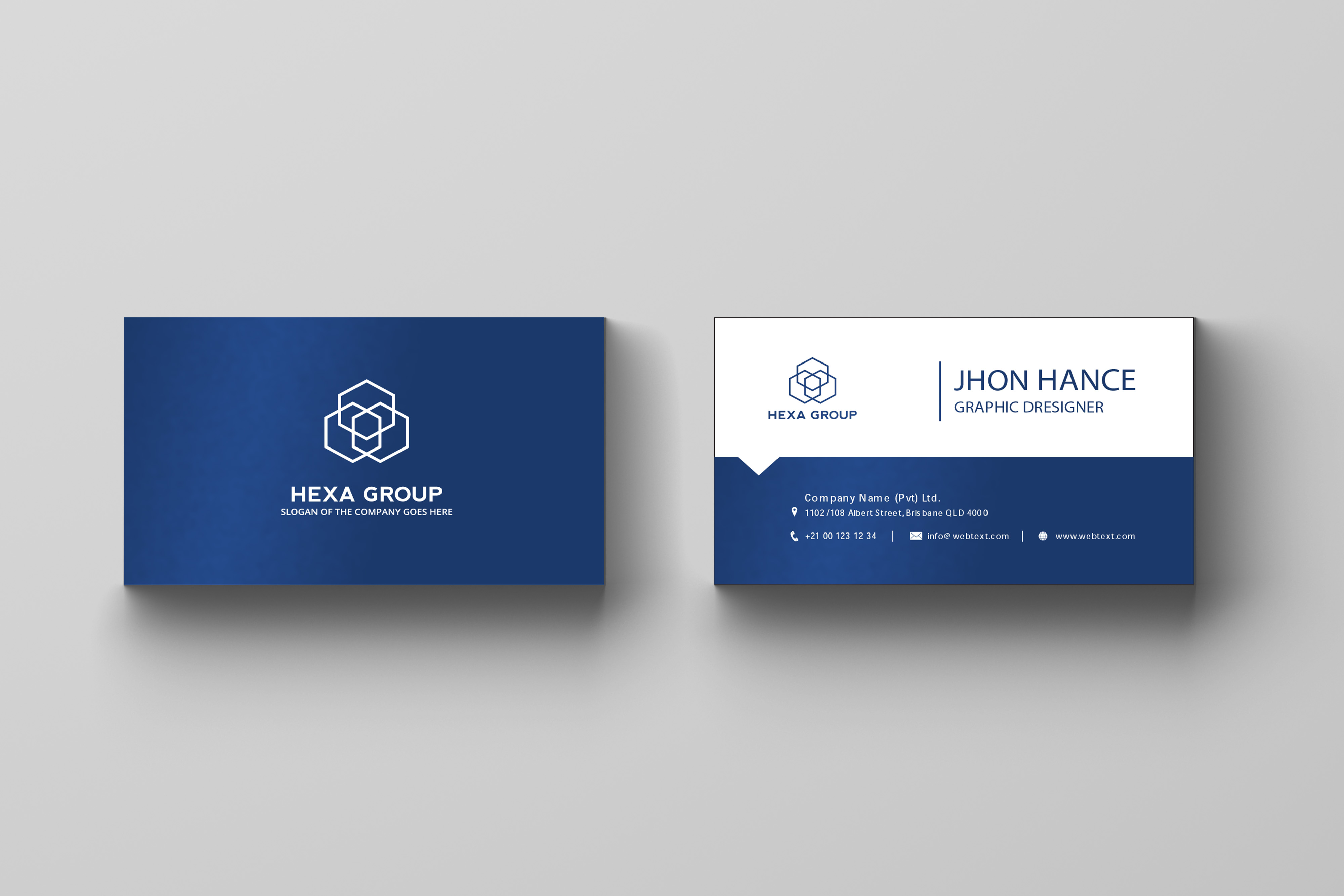 I will design modern and corporate business identity card