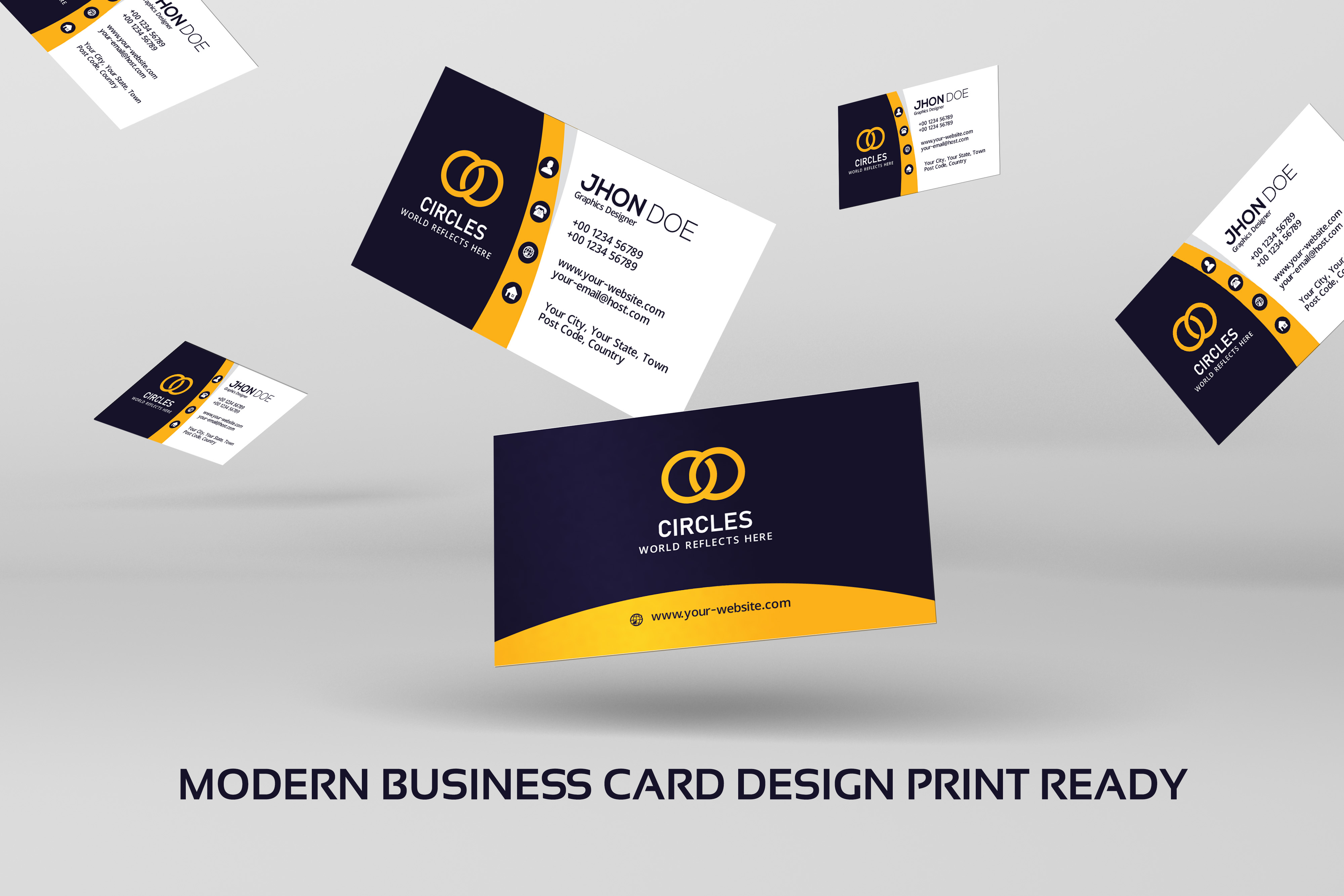 I will design modern and corporate business identity card