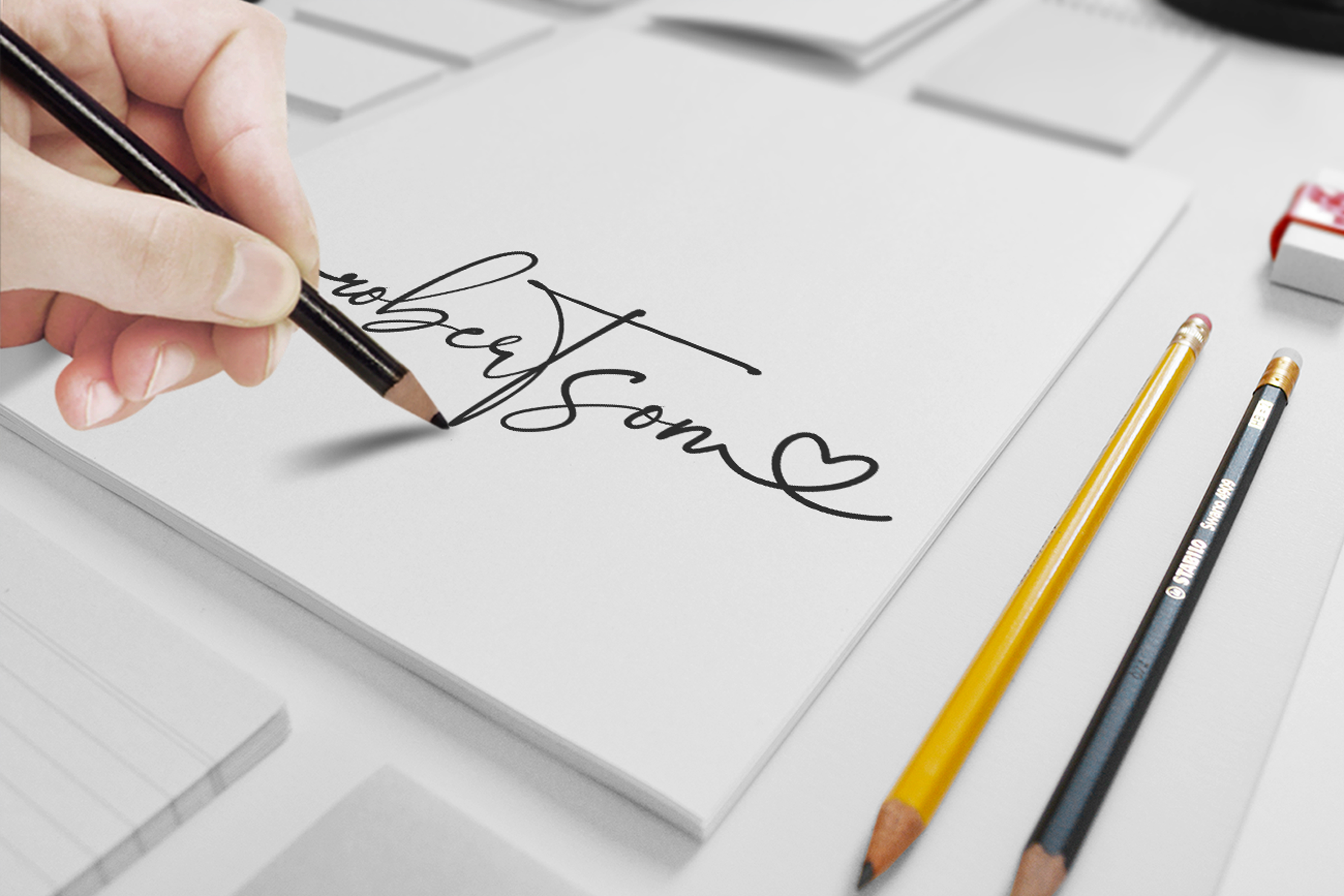 design an elegant feminine signature logo