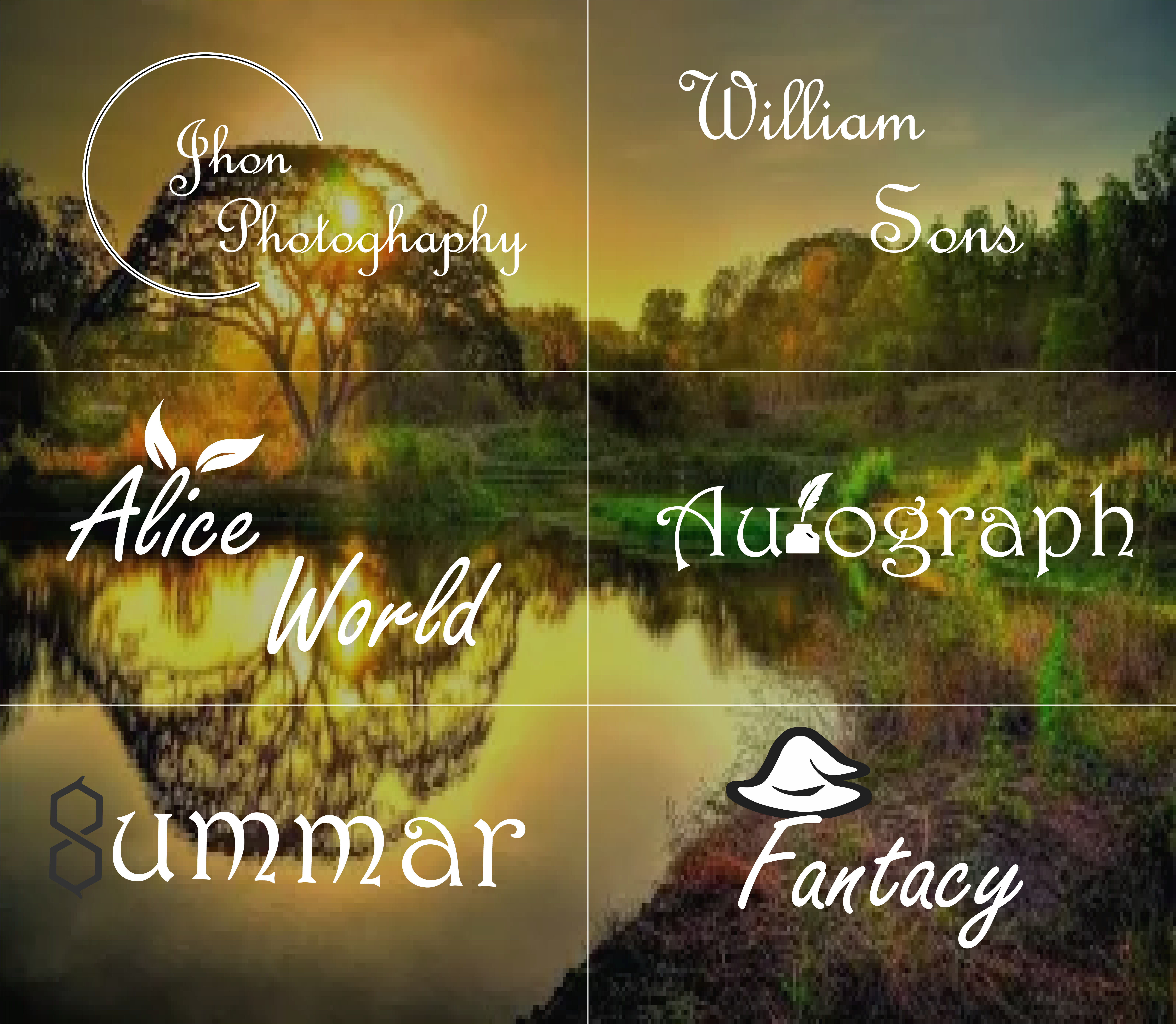 I will create eye catching professional hand drawn signature logo