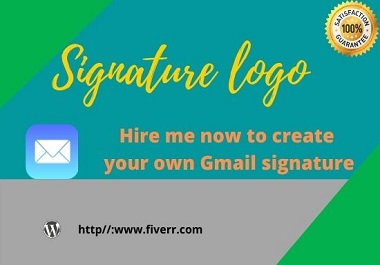  I will create beautiful clickable HTML email signature for outlook,gmail etc
