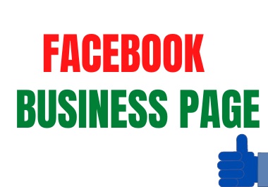 i will create and manage facebook business page
