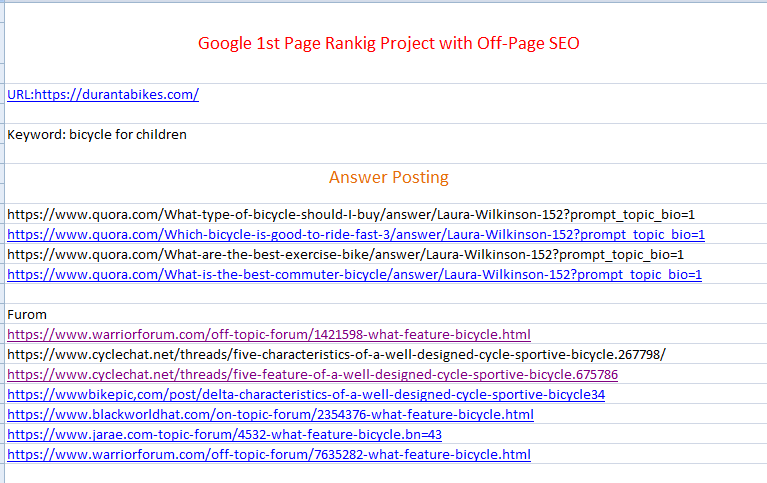 I will provide 100 SEO backlinks white hat manual link building service for google top ranking