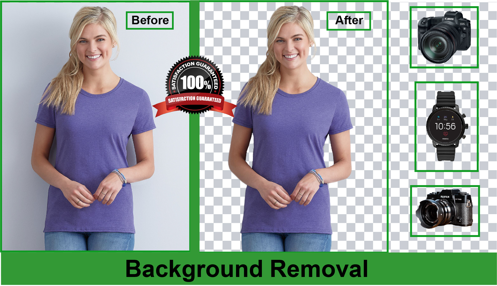 I will provide you Background remove & photo retouchment Service for your satisfaction