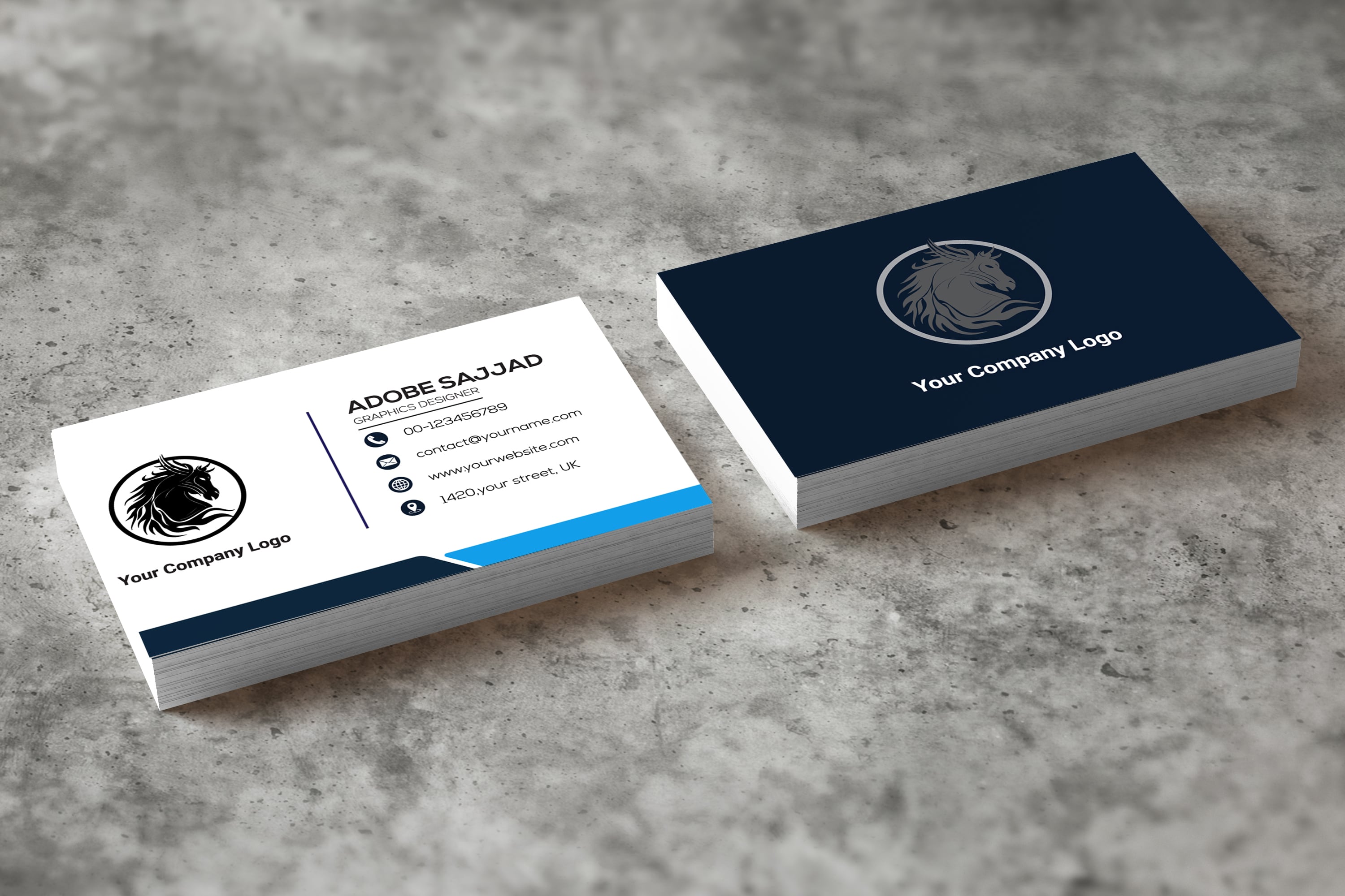 I will provide you unique, professional and elegant business card design