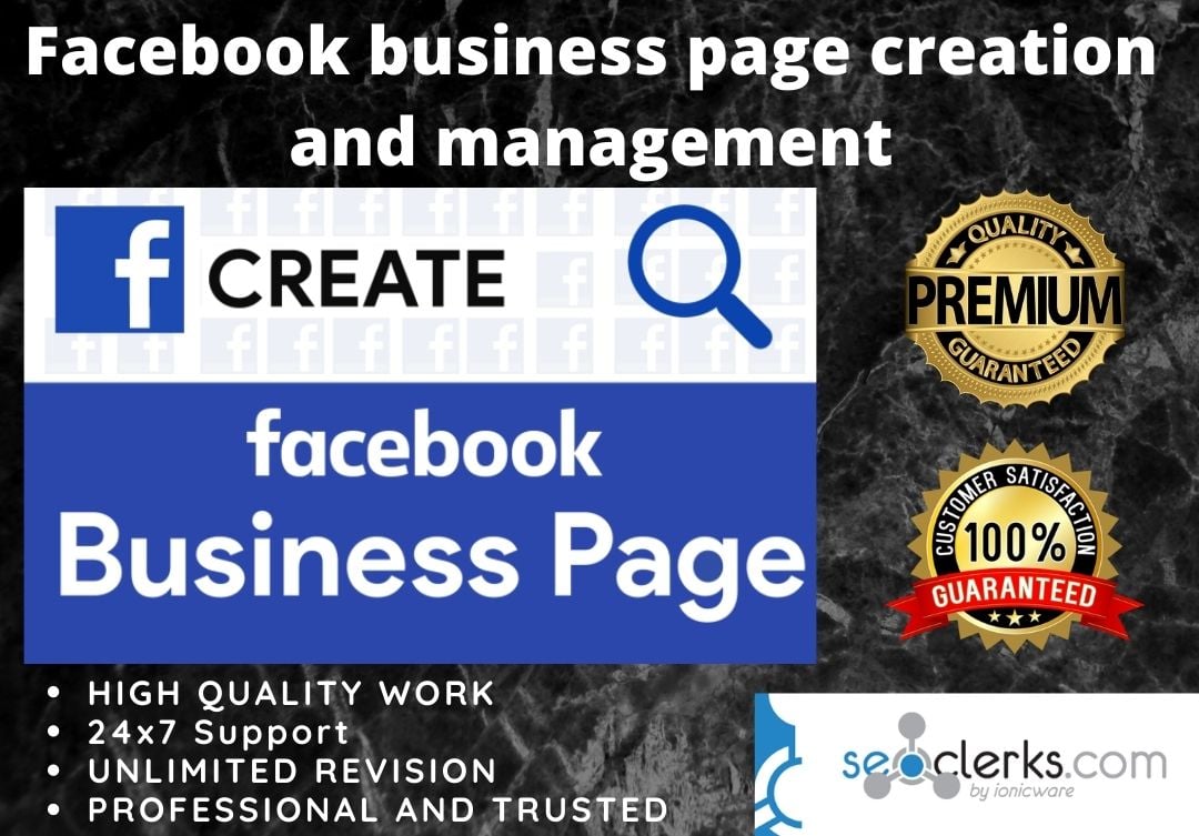 I Will create Professional and Awesome Facebook Busin...