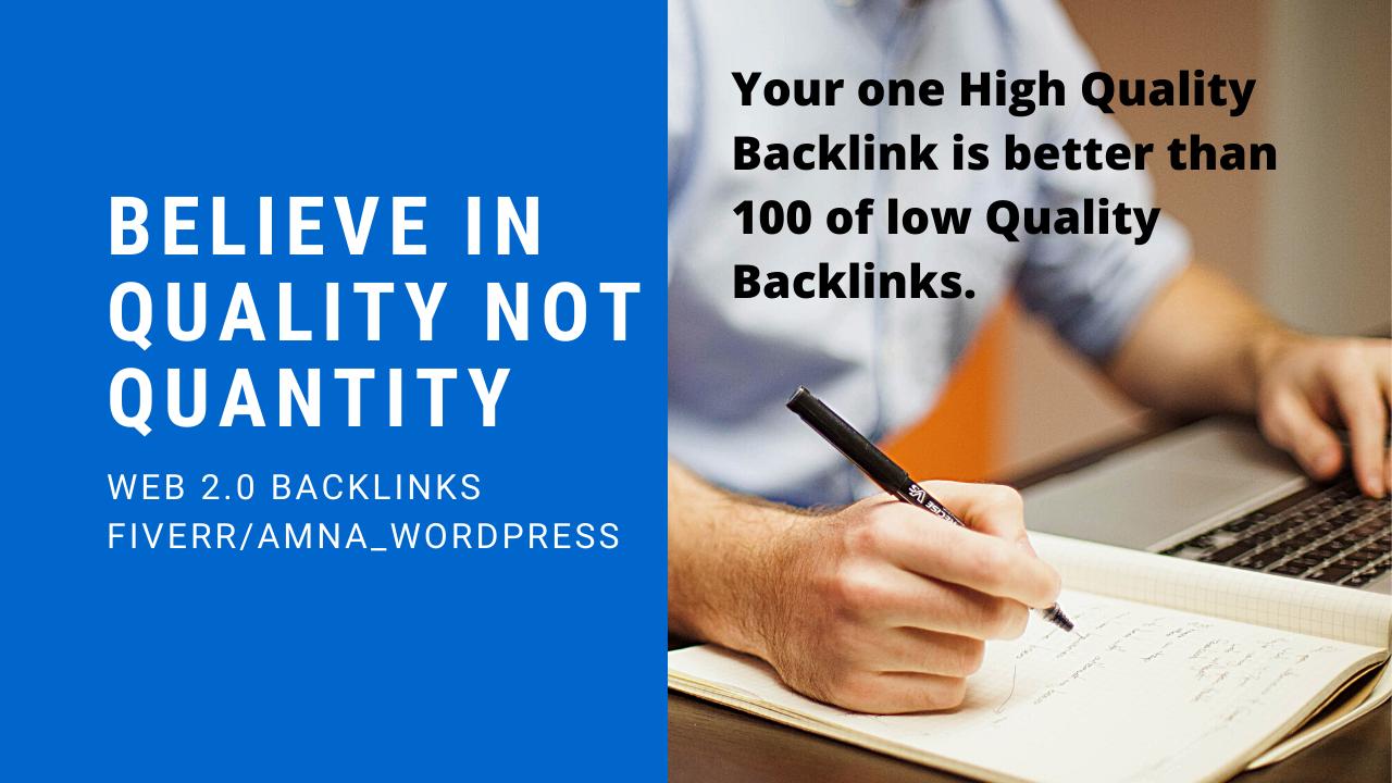 I will Create 2 Manual High Quality Web 2.0 Backlinks 