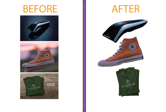 I will remove background and photo retouching