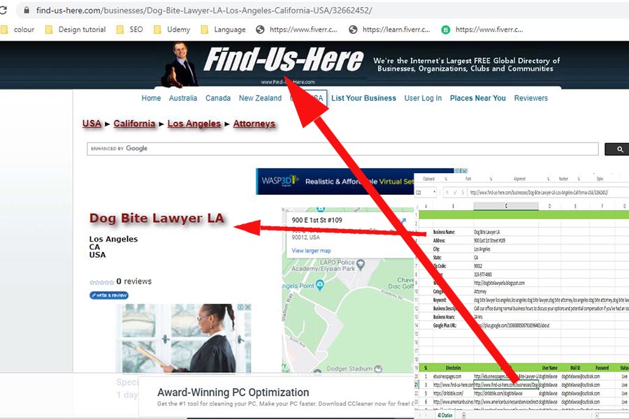I will create 40 high quality map citations for google local page and website