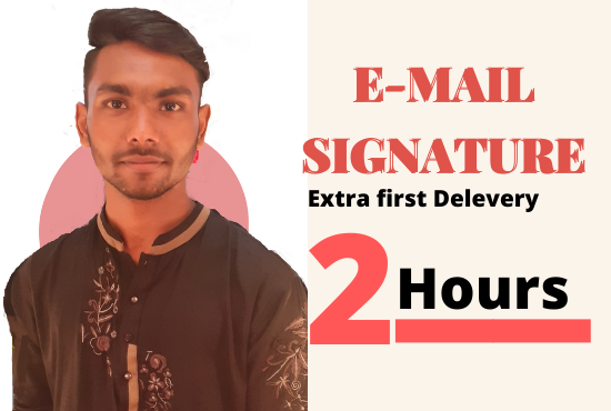 I will design a clickable Email Signature