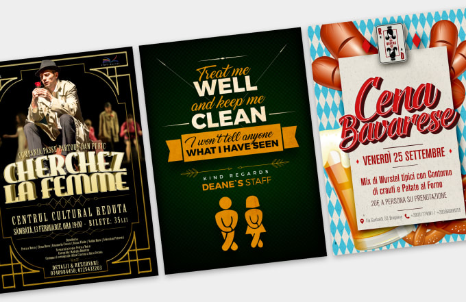  I will design the perfect flyer or brochure for your business