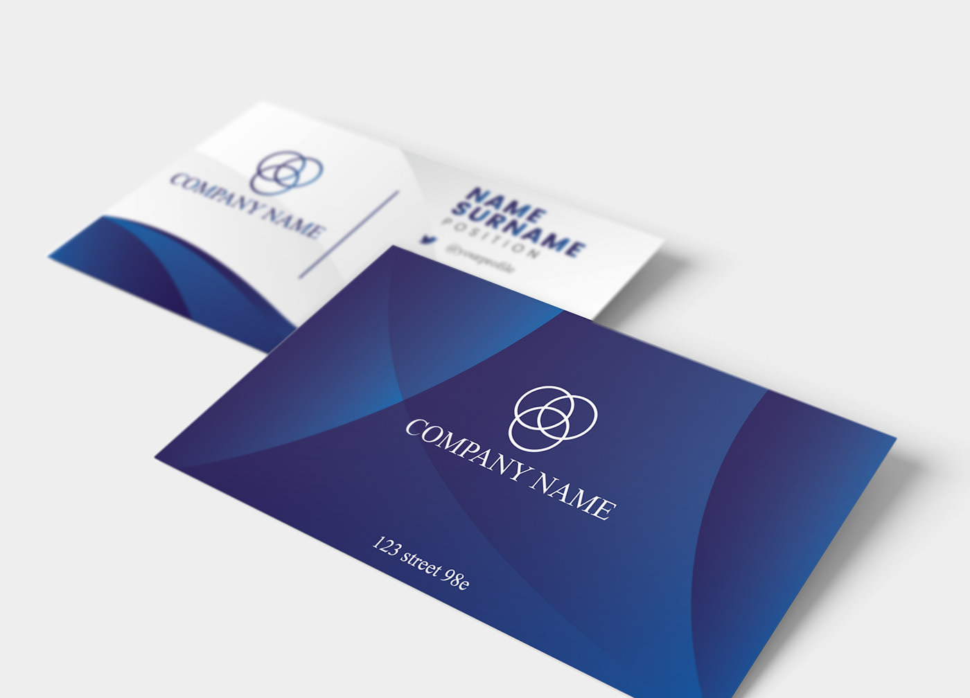 I will design business card for you