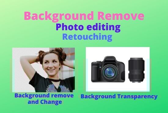 I will remove or change Background of 5 image