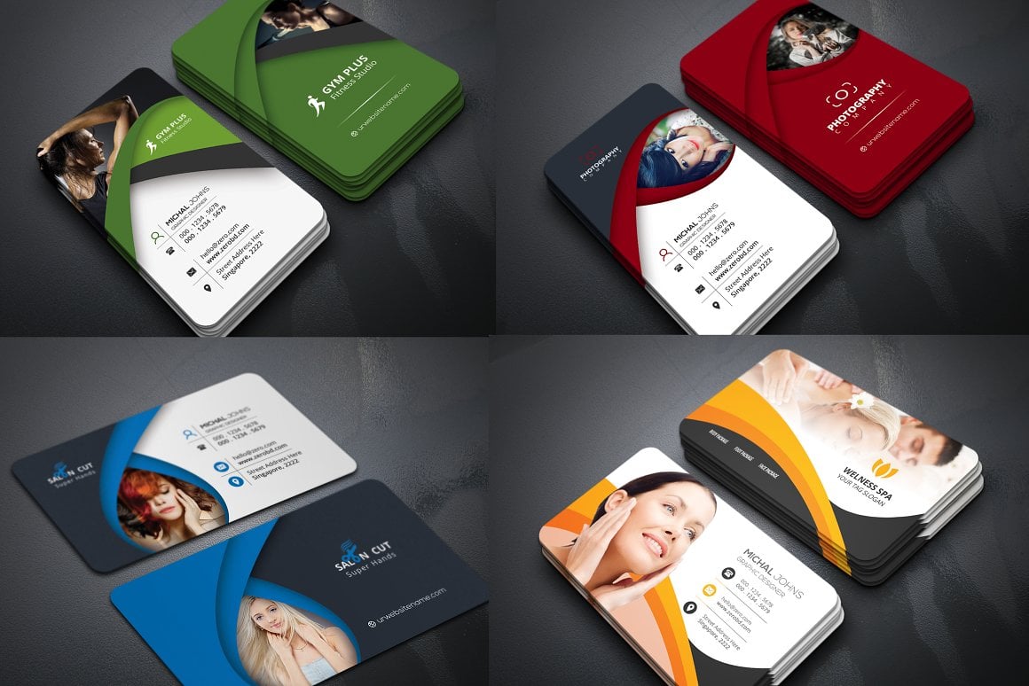 I will give you 450 template business card