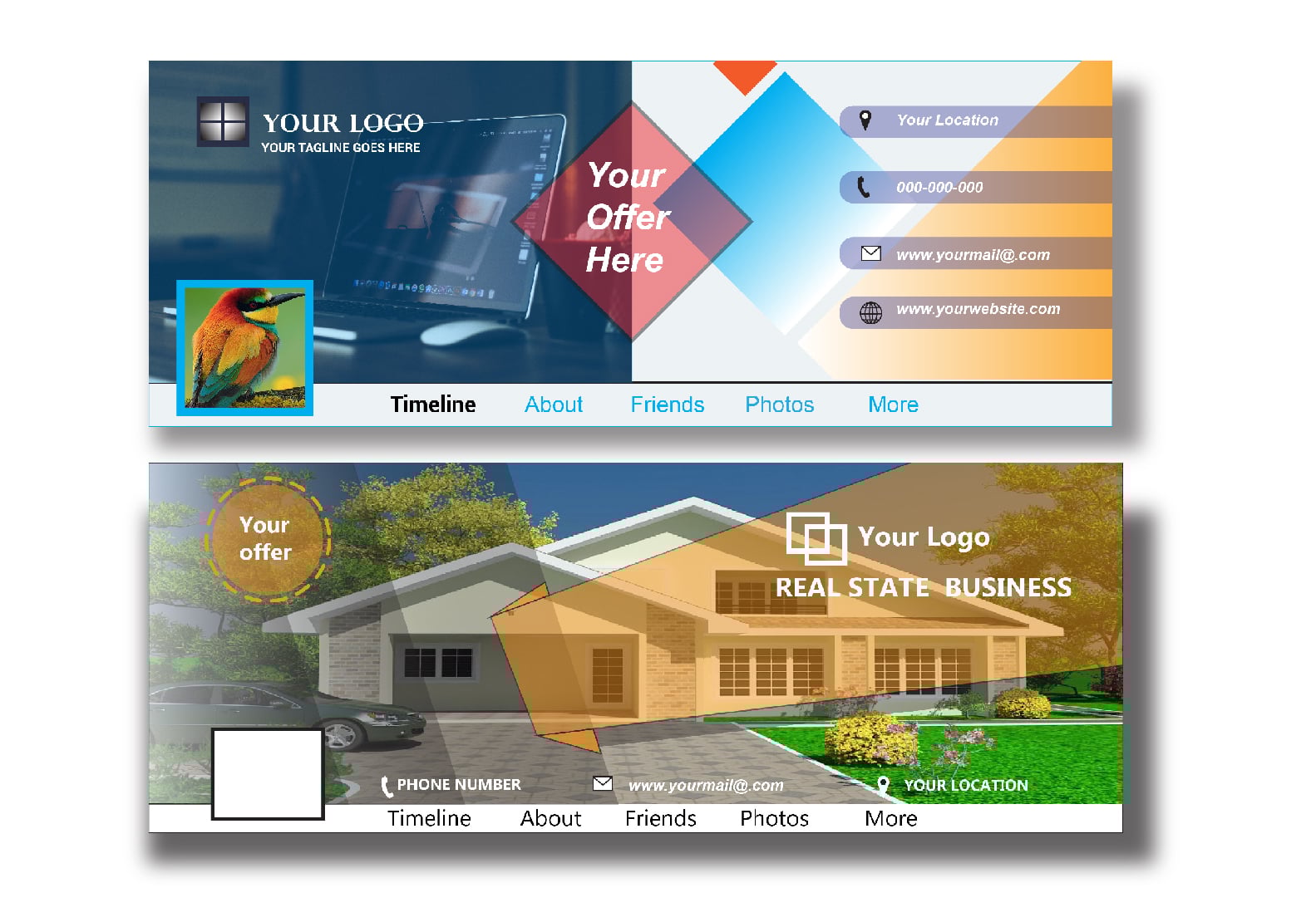 I will do professional Facebook cover photo and banner design