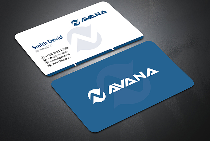 I Will do Professional Creative Minimalist Business Card Design