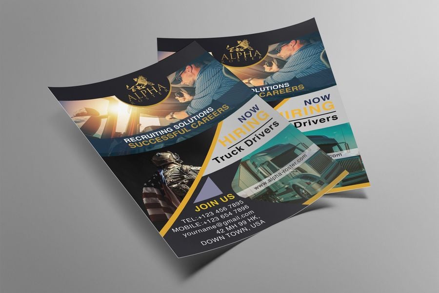 I will design professional business and corporate flyer