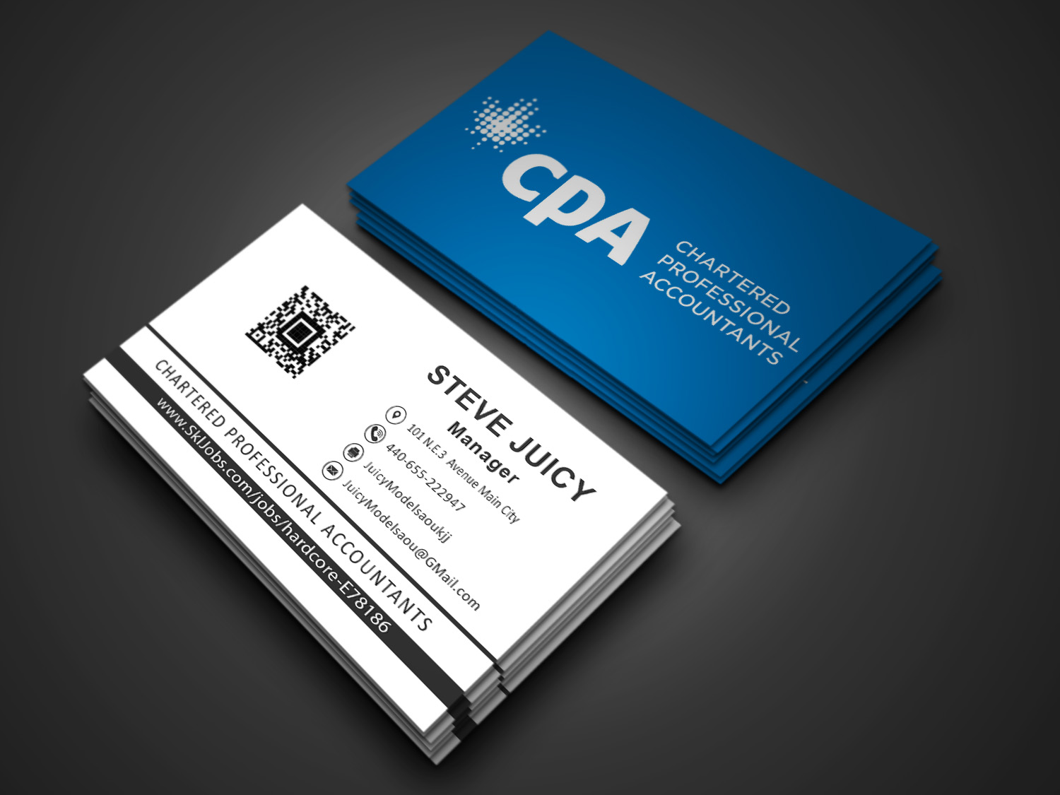 I will do modern Business Card Design within 24 hours 
