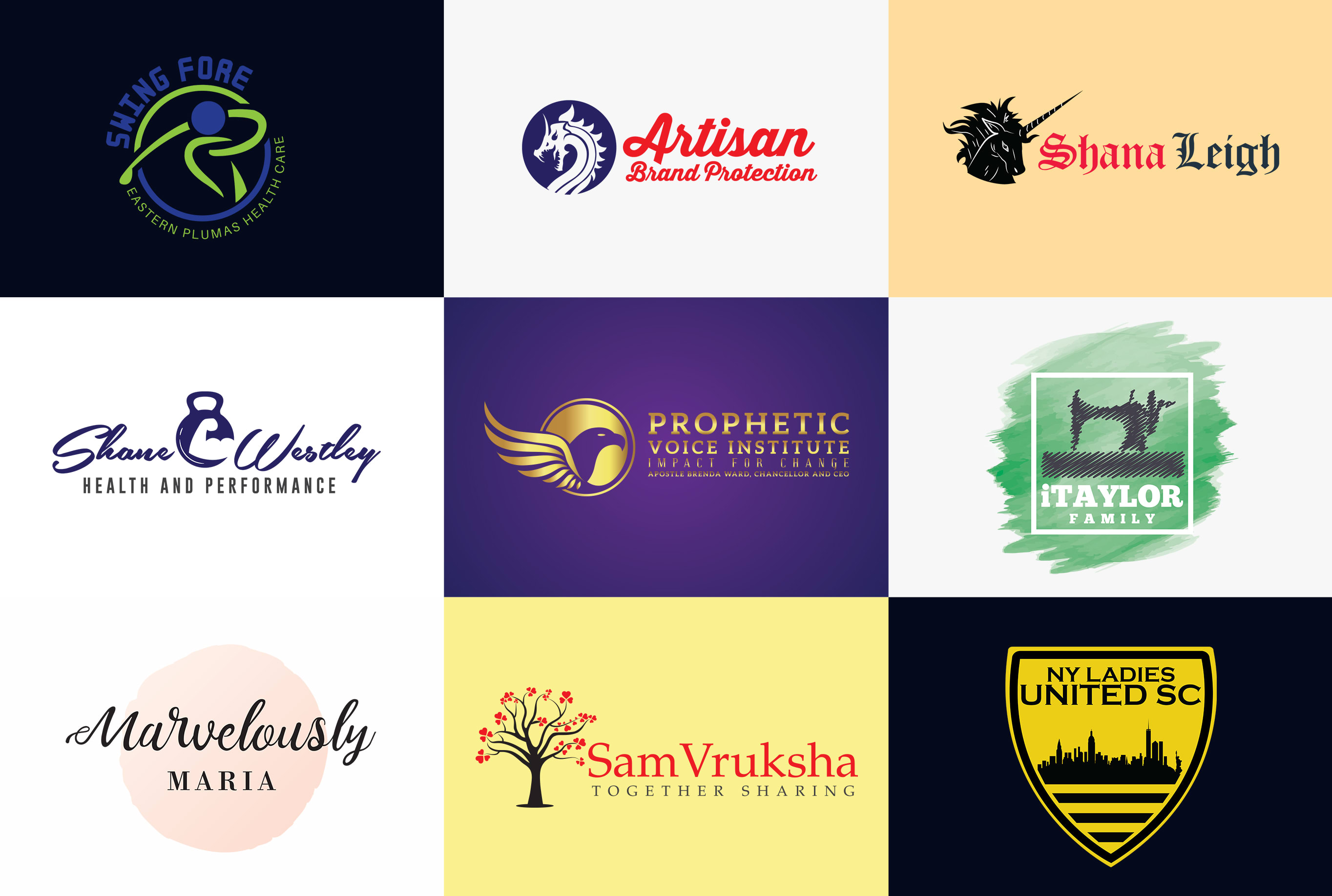 I will Design Minimalist logo, Business logo for Brand