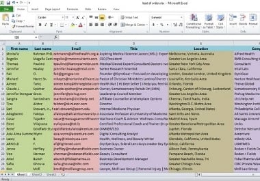 I will generate targeted b2b lead generation