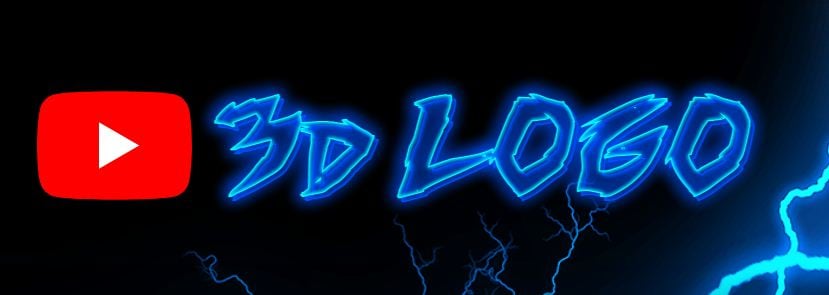 I will Create your name, logo, or your text into 3D design