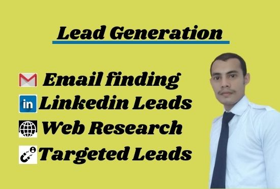I will do collect targeted b2b Lead generation any targeted industry and location for $5