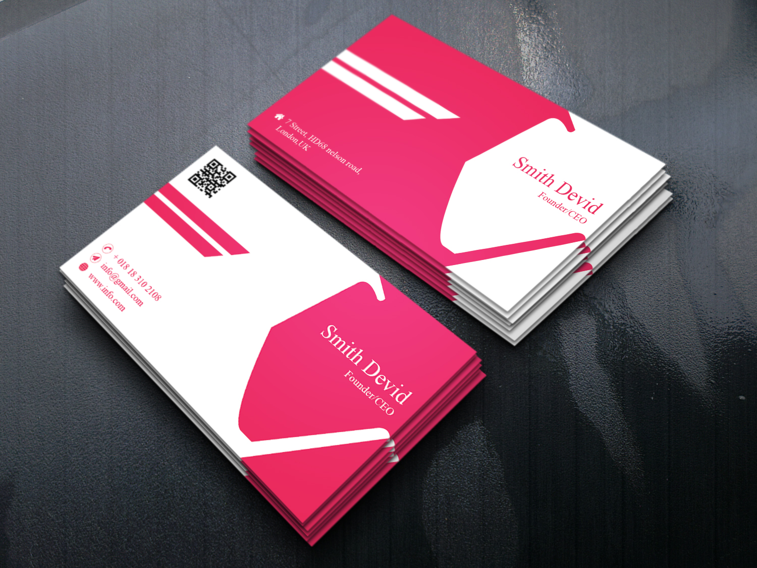 I will professional or unique business card design