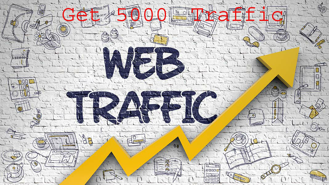 5000 HQ human worldwide website traffic 