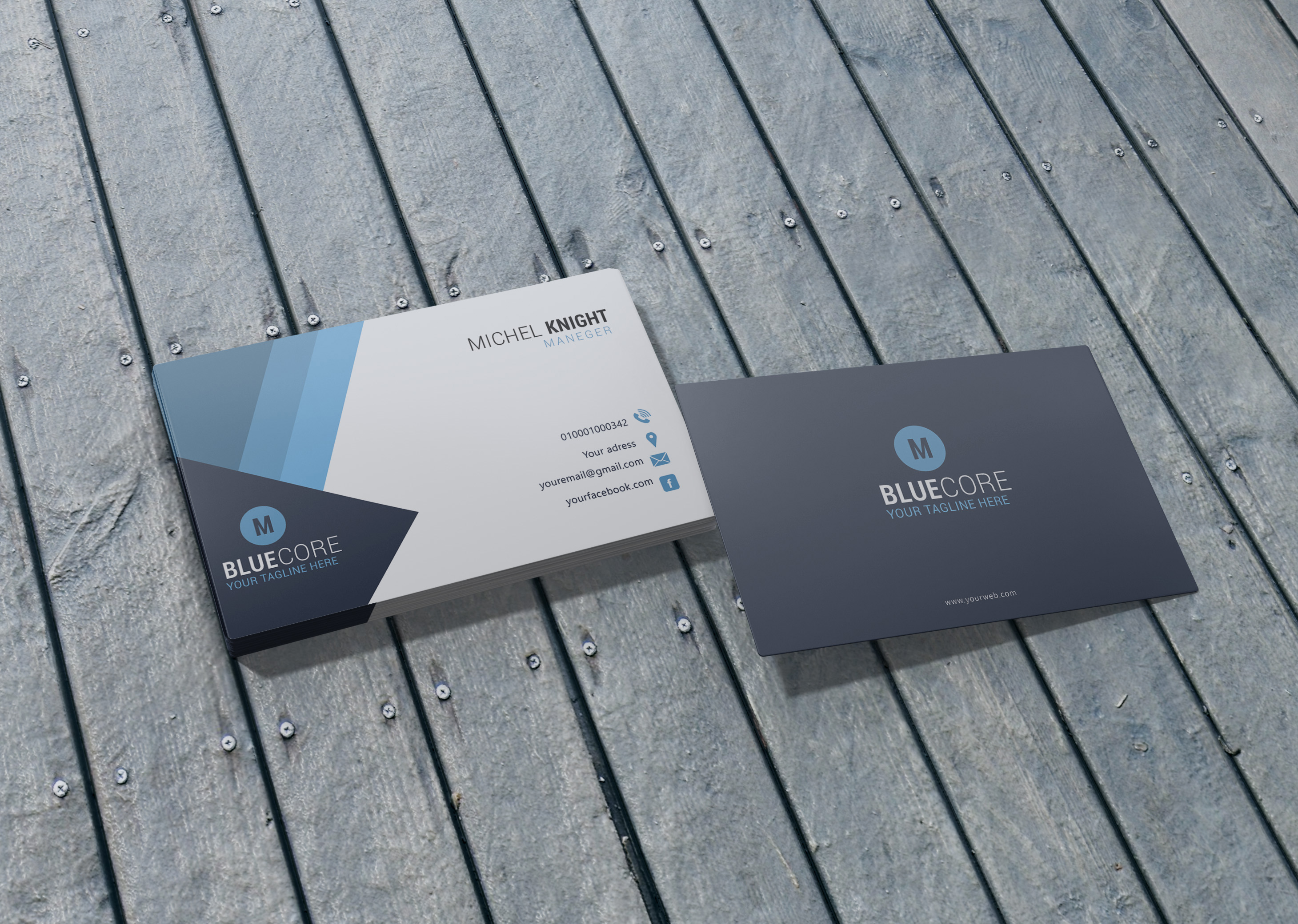 I will design any type of business card for you