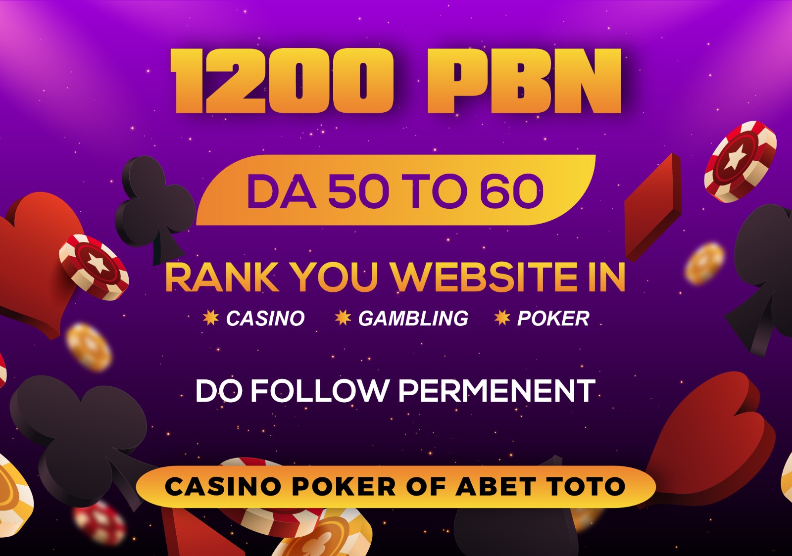Limited Time Offer 1200 Casino Judi Bola Poker PBNs on DA50+ Permanent SEO Backlinks Boost Your Rank