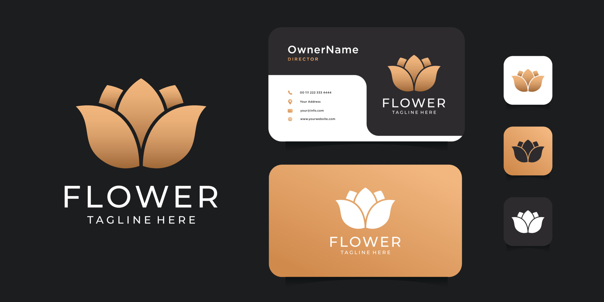 I will create Premium minimalist and luxury logo design