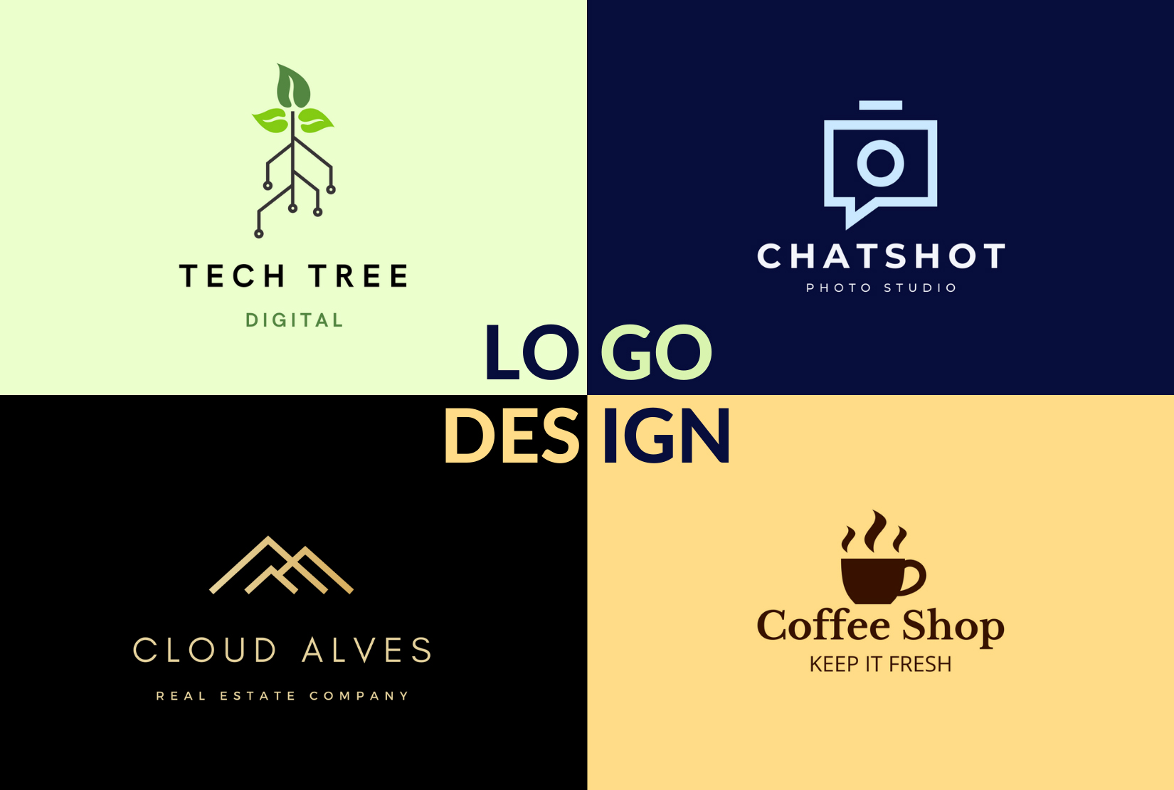 Custom Logo Design Luxury Logo Modern Business Shop Logo 