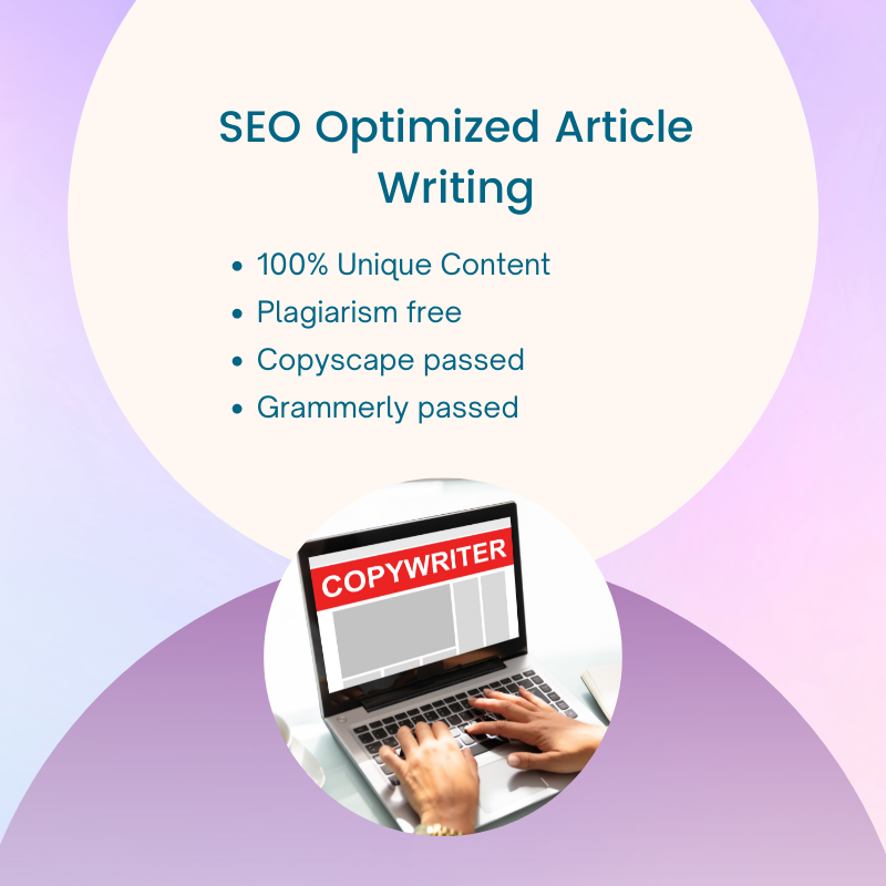 I'll write 1000 WORDS SEO optimized contents for your website/blog