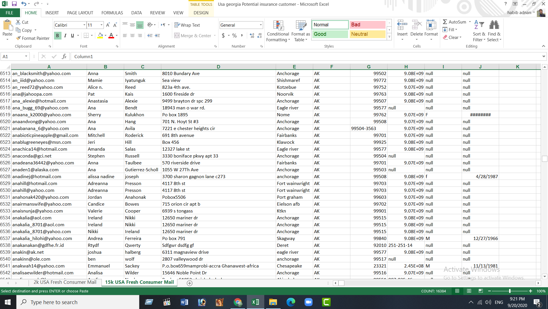 I will provide you 15k USA based Insurance Leads