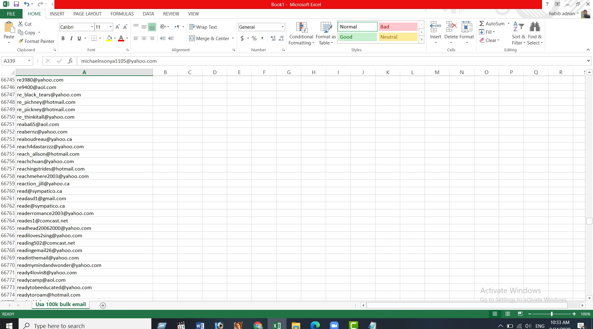 I will provide you 100k USA based Bulk Email list clean and verified