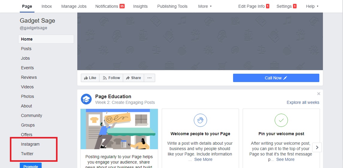 i will design your facebook business page