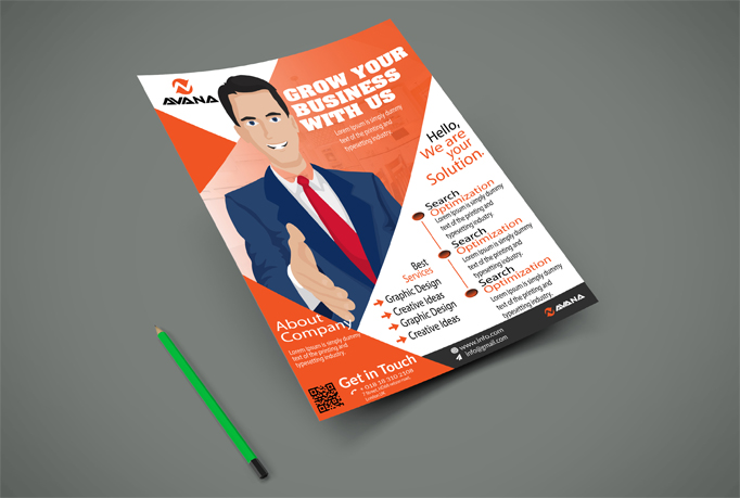 I will do a Professional Flyer, Leaflet, Brochure ro Poster design