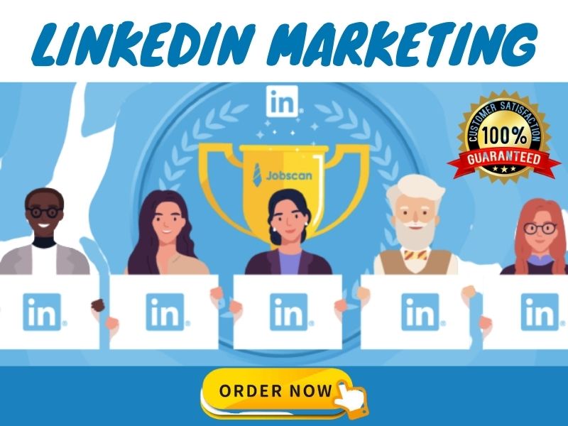 I will manage your linkedin marketing and grow more connections for 5
