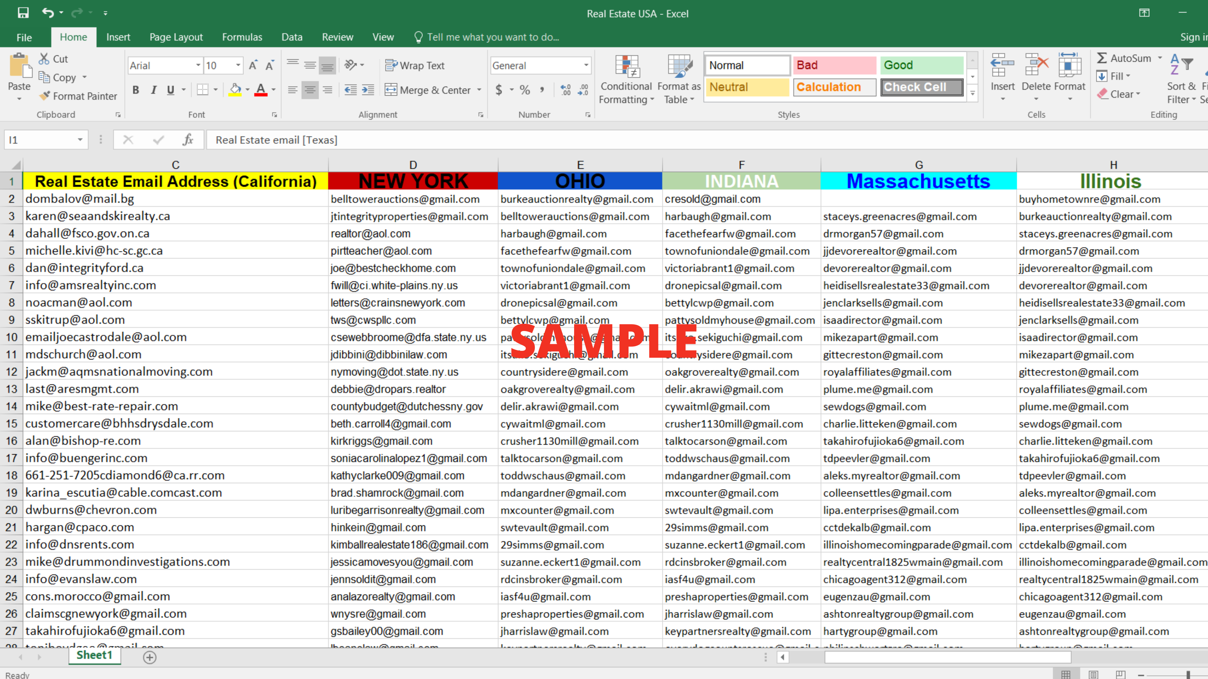 I will collect B2B Leads Generation and Targeted Niche based Email list