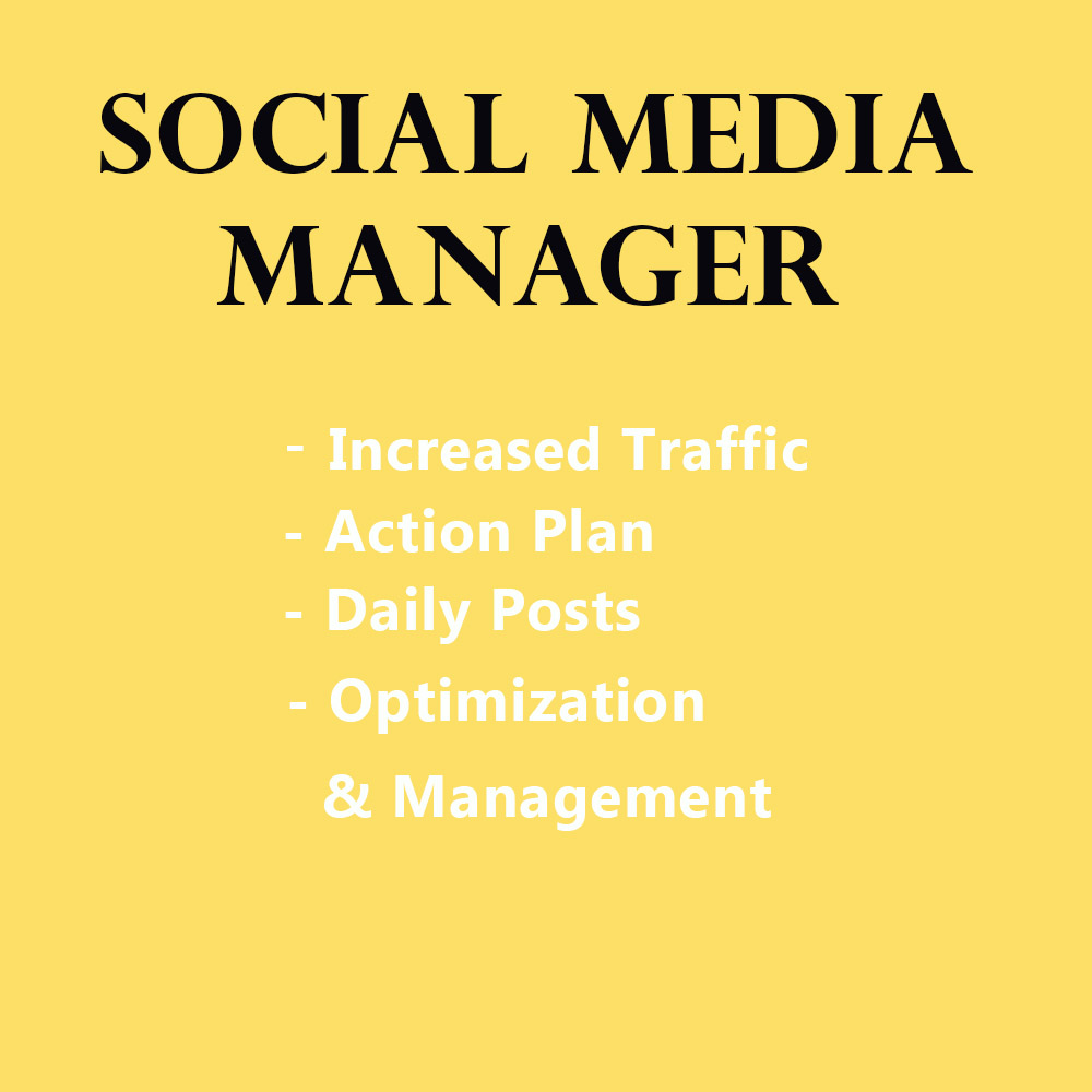 I will be Your Social Media Manager and Marketing for $3 - SEOClerks