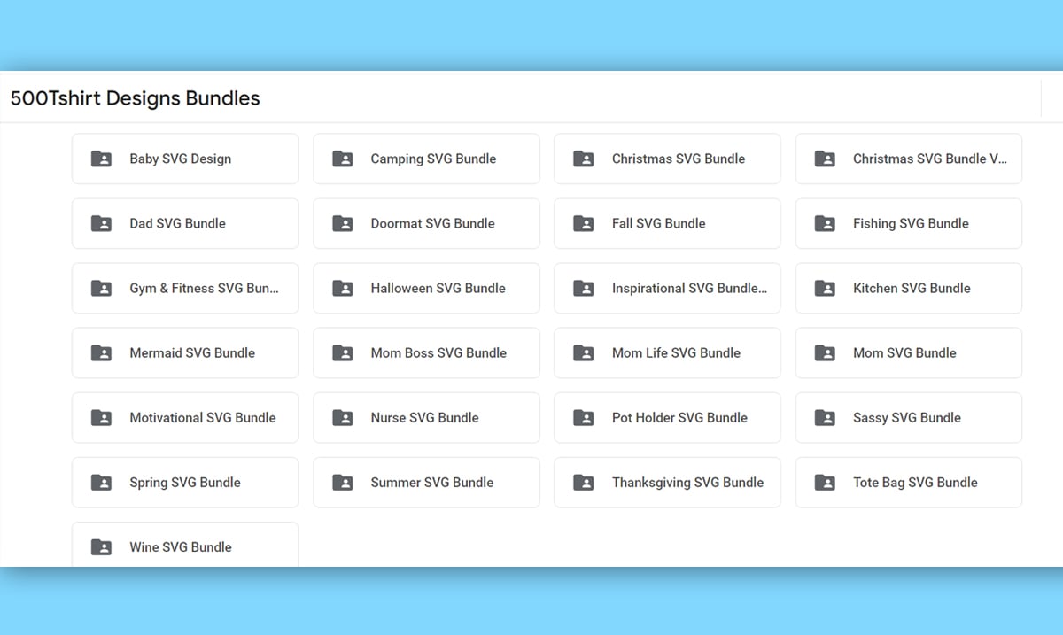 Deliver 500 Tshirt Design SVG Bundles Download