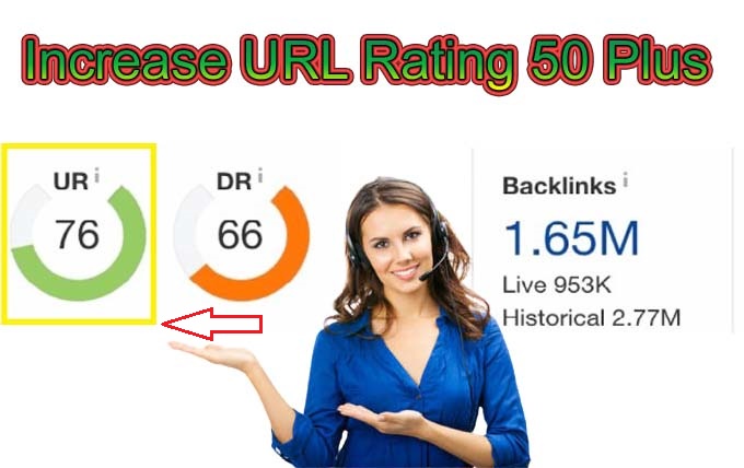 I will increase your domain url rating ahrefs ur 50 plus