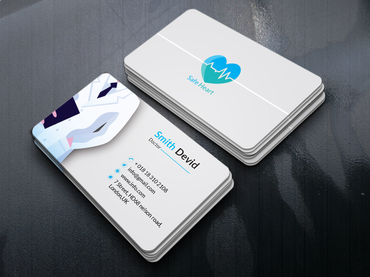 I will create Simple, Minimal & Modern Design Business Card