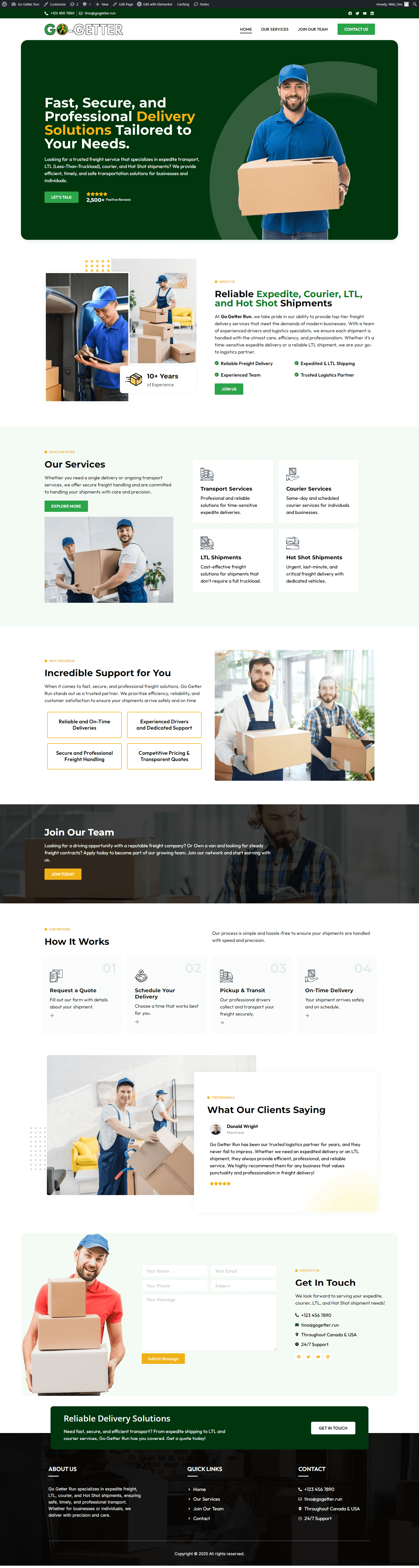 Fast, Responsive & SEO-Ready WordPress Landing Page