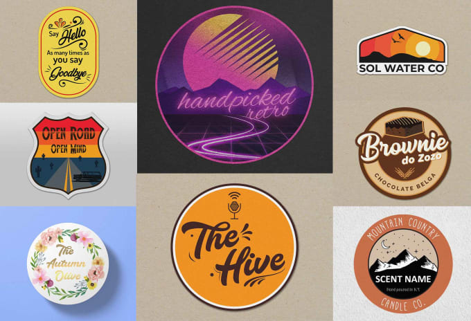 I will create decals,vinyl stickers,logo, print ready