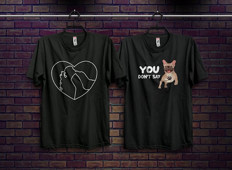 I will create dog Tshirt design for you.